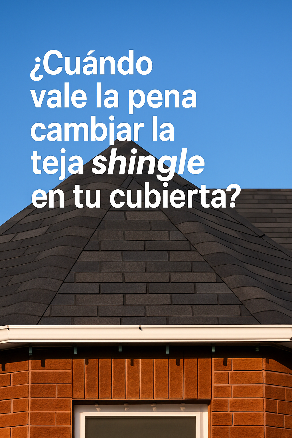 ¿Cuándo vale la pena cambiar la teja shingle en tu cubierta?